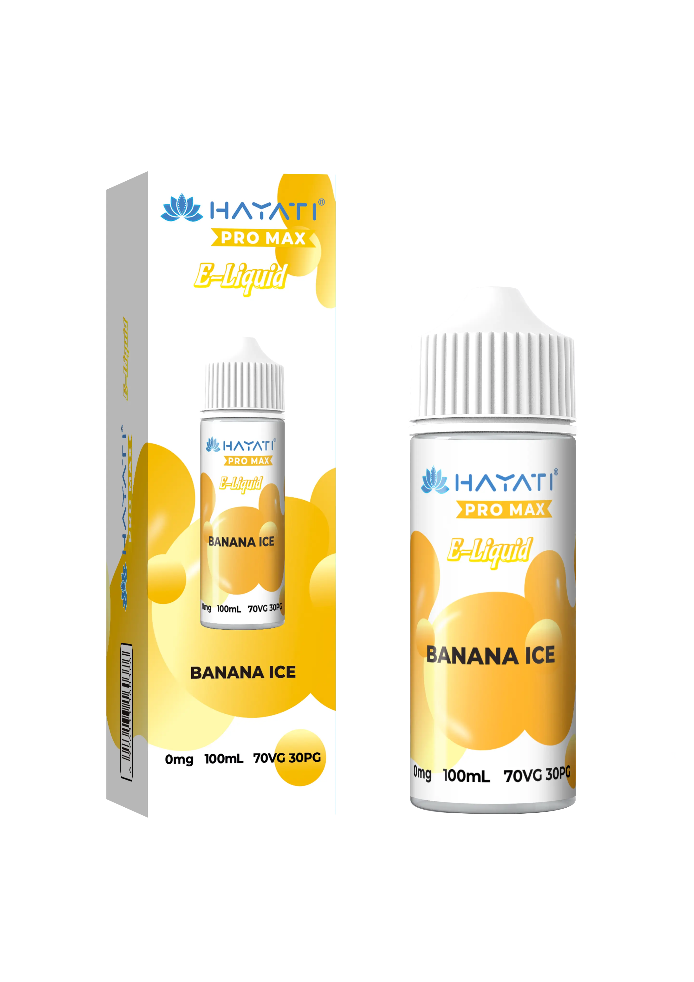 Product Image of Hayati Pro Max Eliquid - Banana Ice - 100ml